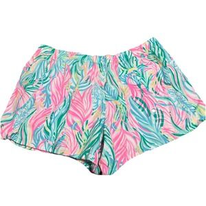 LILLY PULITZER  Ocean View Shorts   "SEA TURTLE SOIREE"  Size LARGE